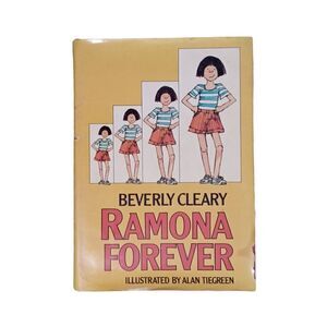 Beverly Cleary Ramona Forever Hardback Book 1984